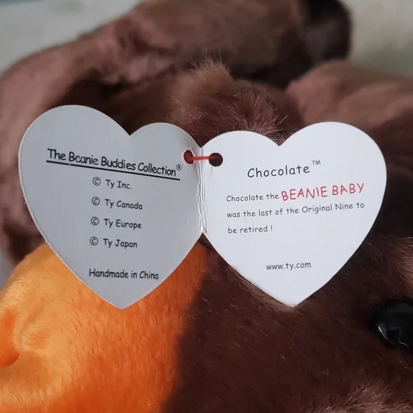 Ty Chocolate Moose Buddy🦌Large Plush Wildlife🦌Kids Toy Animal Collectible, NWT - Picture 4 of 11